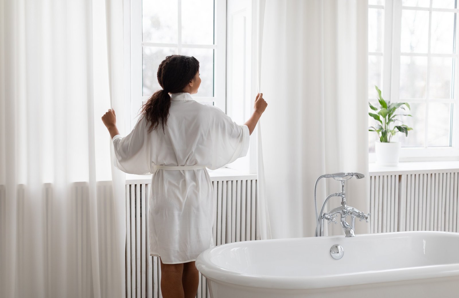Lüften im Badezimmer zur Schimmelvorbeugung